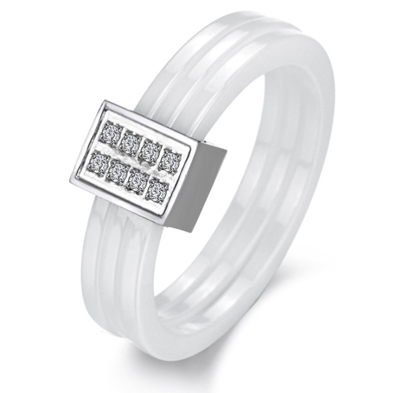 Bekannt Für Seinen Hochwertigen Trizyklischen Wolfram-Keramikring Mit Strass Bekannt Für Seinen Hochwertigen Trizyklischen Wolfram-Keramikring Mit Strass