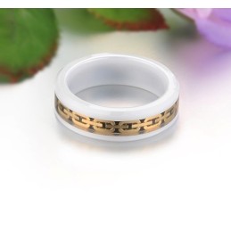 Hochwertiger Ring Aus Kohlefaser Und Wolframkeramik