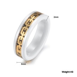 Hochwertiger Ring Aus Kohlefaser Und Wolframkeramik