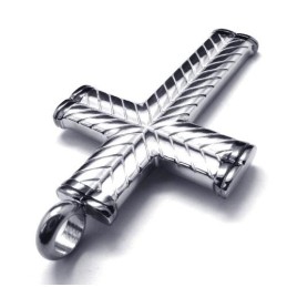Cross Grain Herren Titan Anhänger - Free Chian