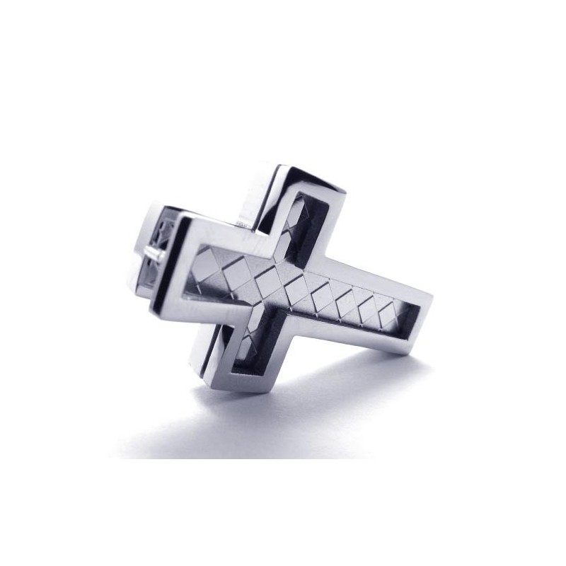 Mode Herren Titan Kreuz Anhänger - Free Chian Mode Herren Titan Kreuz Anhänger - Free Chian