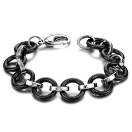 Hochwertiges Schwarzes Wolfram-Keramik-Armband