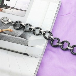 Hochwertiges Schwarzes Wolfram-Keramik-Armband