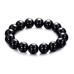 Hochwertiges Schwarzes Wolfram-Keramik-Armband Für Tannenliebhaber