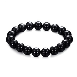 Hochwertiges Schwarzes Wolfram-Keramik-Armband Für Tannenliebhaber