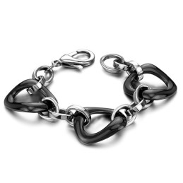 Qualität Und Quantität Garantiert Schwarzes Wolfram-Keramik-Armband