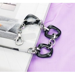 Qualität Und Quantität Garantiert Schwarzes Wolfram-Keramik-Armband