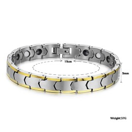 Hochwertiges Gesundheitsarmband Aus Wolfram-Magnetstein-Keramik