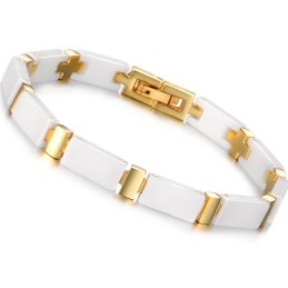 Qualität Und Quantität Gesichertes Weibliches Wolfram-Keramik-Armband