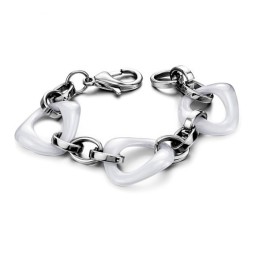 Zuverlässiges Weißes Wolfram-Keramik-Armband