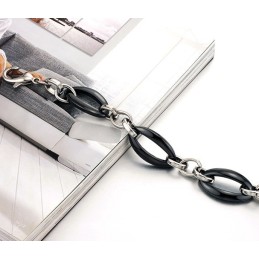 Große Auswahl An Weiblichen Ellipsen-Wolfram-Keramik-Armbändern