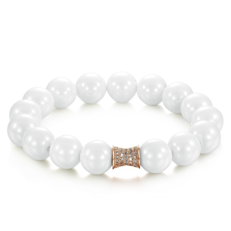Qualitäts- Und Quantitätsgarantie Weißes Wolfram-Keramik-Armband Qualitäts- Und Quantitätsgarantie Weißes Wolfram-Keramik-Armband