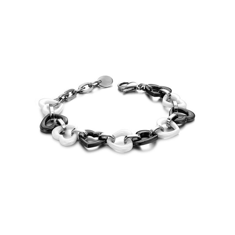 Komplett In Spezifikationen Sweetheart Wolfram-Keramik-Armband Komplett In Spezifikationen Sweetheart Wolfram-Keramik-Armband
