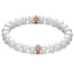 Einfach Zu Verwendendes Wolfram-Keramik-Armband Mit Perlen