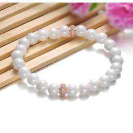 Einfach Zu Verwendendes Wolfram-Keramik-Armband Mit Perlen