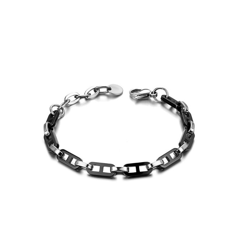 Hochwertiges Damenarmband Aus Schwarzem Wolfram-Keramik Hochwertiges Damenarmband Aus Schwarzem Wolfram-Keramik