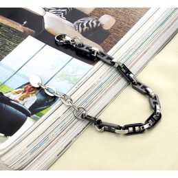 Hochwertiges Damenarmband Aus Schwarzem Wolfram-Keramik