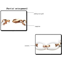 Qualität Und Quantität Gesichertes Weibliches Wolfram-Keramik-Armband