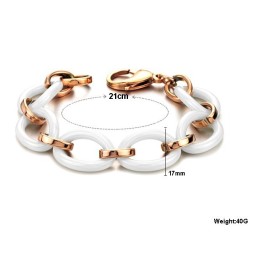 Qualität Und Quantität Gesichertes Weibliches Wolfram-Keramik-Armband