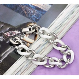 Qualitäts- Und Quantitätsgarantie Weißes Wolfram-Keramik-Armband