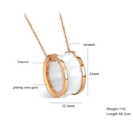 Qualität Und Quantität Gesichert Wolfram Keramik Halskette