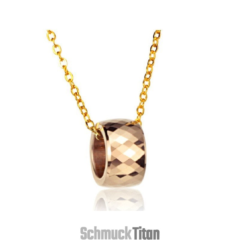 Stabile Qualität Weibliche Wolfram Keramik Halskette