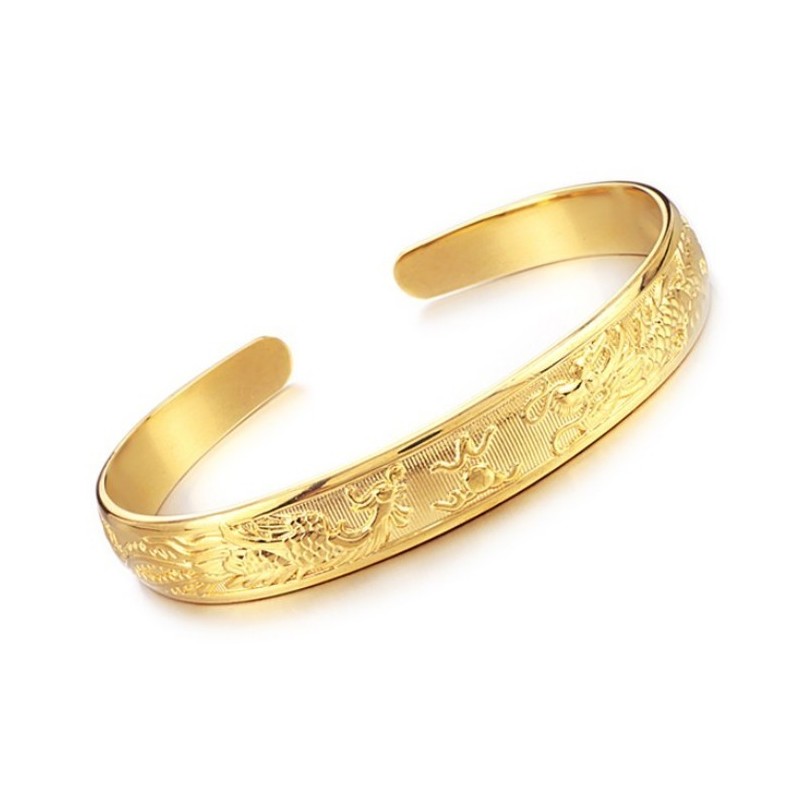Hochwertiger Damen-Armreif Mit 18 Karat Goldbeschichtung Hochwertiger Damen-Armreif Mit 18 Karat Goldbeschichtung