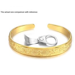 Hochwertiger Damen-Armreif Mit 18 Karat Goldbeschichtung