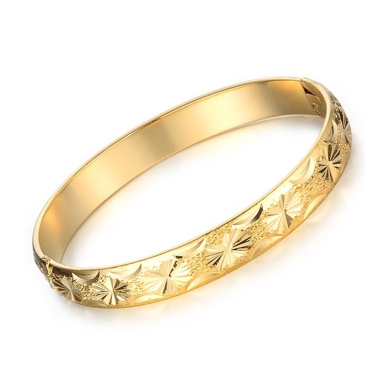 Stabile Qualität Damen Elegant 18K Vergoldet Armreif Stabile Qualität Damen Elegant 18K Vergoldet Armreif