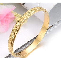 Stabile Qualität Damen Elegant 18K Vergoldet Armreif