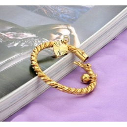 Weltweit Gut Verkaufter Kinderarmreif Mit 18 Karat Gold Und Glocke