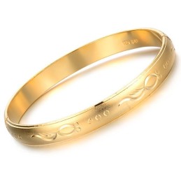 Hochwertiger Damen-Armreif Mit 18 Karat Goldbeschichtung