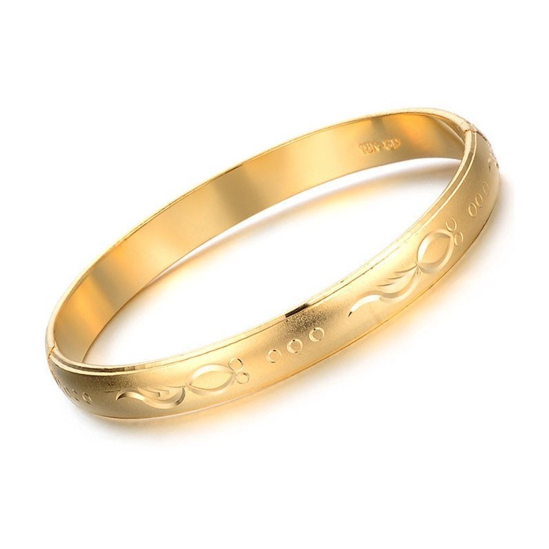 Hochwertiger Damen-Armreif Mit 18 Karat Goldbeschichtung Hochwertiger Damen-Armreif Mit 18 Karat Goldbeschichtung