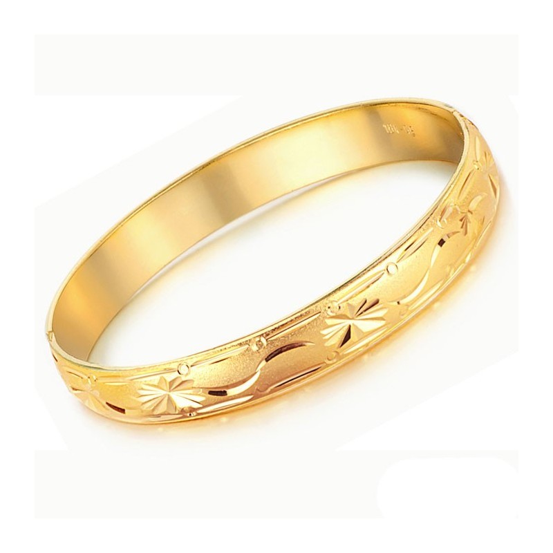 Zuverlässiger, Hochwertiger, 18 Karat Vergoldeter Armreif Für Damen Zuverlässiger, Hochwertiger, 18 Karat Vergoldeter Armreif Für Damen