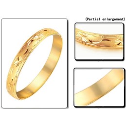 Zuverlässiger, Hochwertiger, 18 Karat Vergoldeter Armreif Für Damen