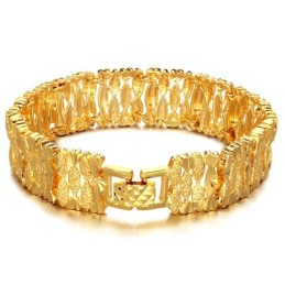 Weltweit Bekanntes, 18 Karat Vergoldetes Damenarmband