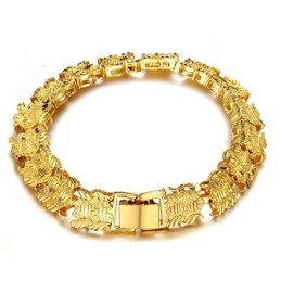 Hochwertiges Damenarmband Mit 18 Karat Goldbeschichtung