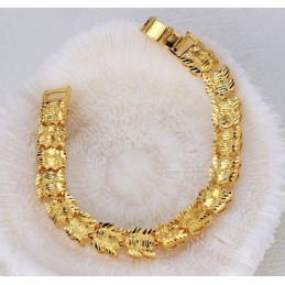 Hochwertiges Damenarmband Mit 18 Karat Goldbeschichtung