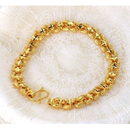 Einfach Zu Verwendendes, 18 Karat Vergoldetes Damenarmband