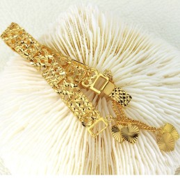 Langlebiges Damenarmband Mit 18 Karat Vergoldung