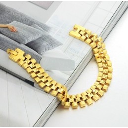 Einfach Zu Verwendendes, 18 Karat Vergoldetes Damenarmband