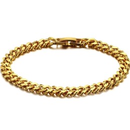 Zuverlässiges Qualitäts-Peeling-Armband Für Damen, 18 Karat Vergoldet