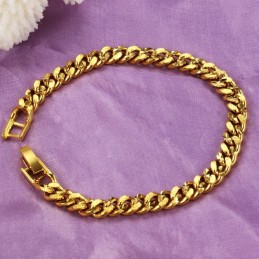 Zuverlässiges Qualitäts-Peeling-Armband Für Damen, 18 Karat Vergoldet