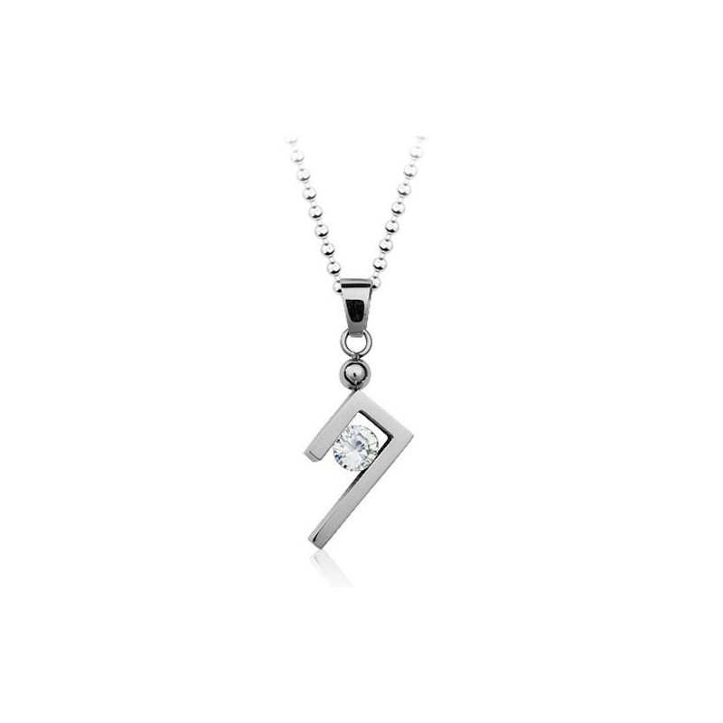 Schlichter Und Stilvoller Silber-Titan-Anhänger – Kostenlose Kette Schlichter Und Stilvoller Silber-Titan-Anhänger – Kostenlose Kette