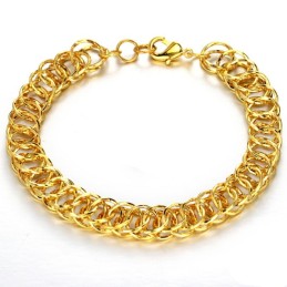 Hochwertiges Damenarmband Mit 18 Karat Goldbeschichtung
