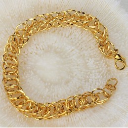Hochwertiges Damenarmband Mit 18 Karat Goldbeschichtung