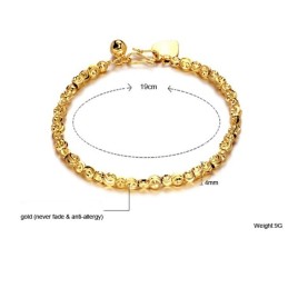 Qualität Und Quantität Garantiert, 18 Karat Vergoldetes Damenarmband
