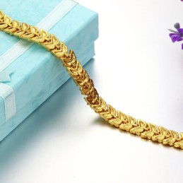 Komplett In Spezifikationen Damen 18K Vergoldetes Armband