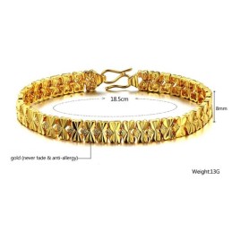 Langlebiges Damenarmband Mit 18 Karat Vergoldung