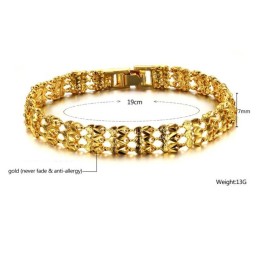 Hochwertiges Damenarmband Mit 18 Karat Goldbeschichtung